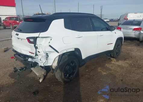 2023 Jeep Compass Trailhawk 4X4 из США, поврежденный, VIN 3C4NJDDN5PT568449